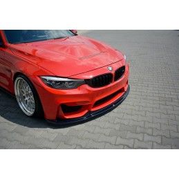 LAME AVANT MAXTON / SPLITTER V.1 BMW M3 F80 Noir Brillant