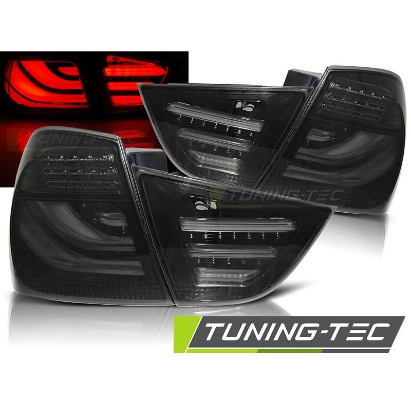 LED BAR TAIL LIGHTS SMOKE BLACK fits BMW E90 09-11, Serie 3 E90/E91 LED BAR TAIL LIGHTS SMOKE BLACK fits BMW E90 09-11, Serie 3 E90/E91