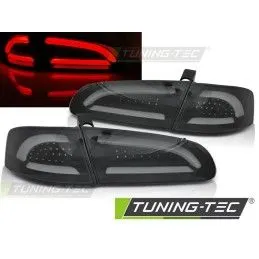 LED BAR TAIL LIGHTS SMOKE fits SEAT IBIZA 04.02 -08, Ibiza 6L 02-08