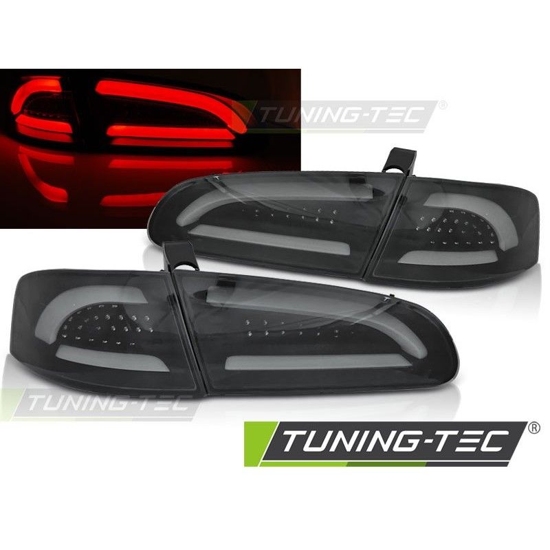 LED BAR TAIL LIGHTS SMOKE fits SEAT IBIZA 04.02 -08, Ibiza 6L 02-08