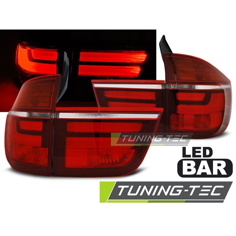 LED TAIL LIGHTS RED WHITE fits BMW X5 E70 03.07-05.10, X5 E70 LED TAIL LIGHTS RED WHITE fits BMW X5 E70 03.07-05.10, X5 E70