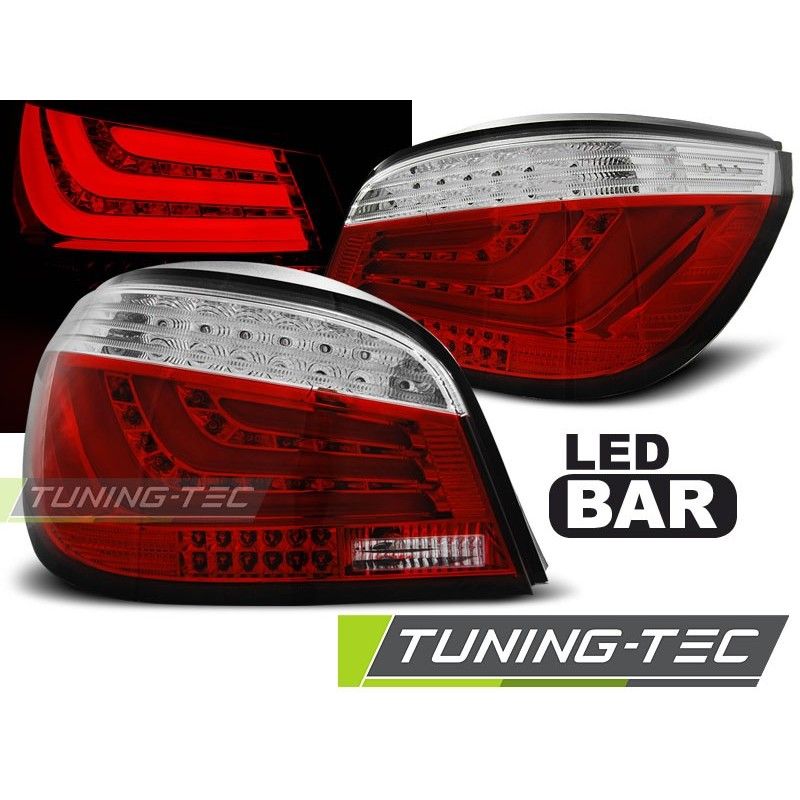 LED BAR TAIL LIGHTS RED WHIE fits BMW E60 07.03-02.07, Serie 5 E60/61 LED BAR TAIL LIGHTS RED WHIE fits BMW E60 07.03-02.07, Serie 5 E60/61