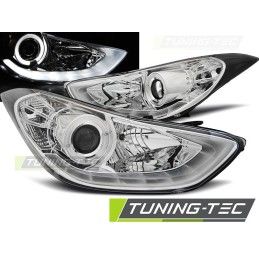 HYUNDAI ELANTRA 11.10-15 CHROME DAYLIGHT LED, Hyundai