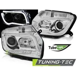 DACIA DUSTER 04.10-14 CHROME TUBE LIGHT, Dacia