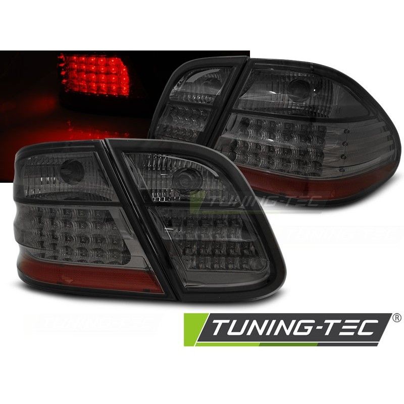 LED TAIL LIGHTS SMOKE fits MERCEDES W208 CLK 03.97-04.02, Clk W208