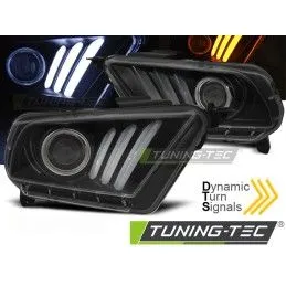 FORD MUSTANG V 10-13 TUBE LIGHT BLACK, Ford