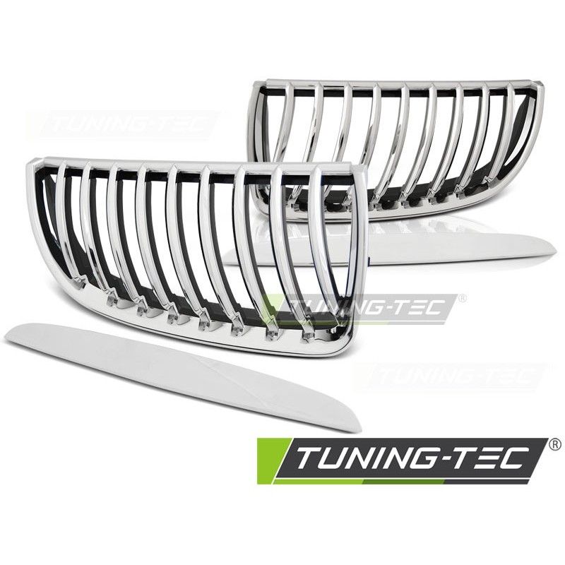 GRILLE CHROME fits BMW E90 / E91 03.05-08.08, Serie 3 E90/ E91 GRILLE CHROME fits BMW E90 / E91 03.05-08.08, Serie 3 E90/ E91