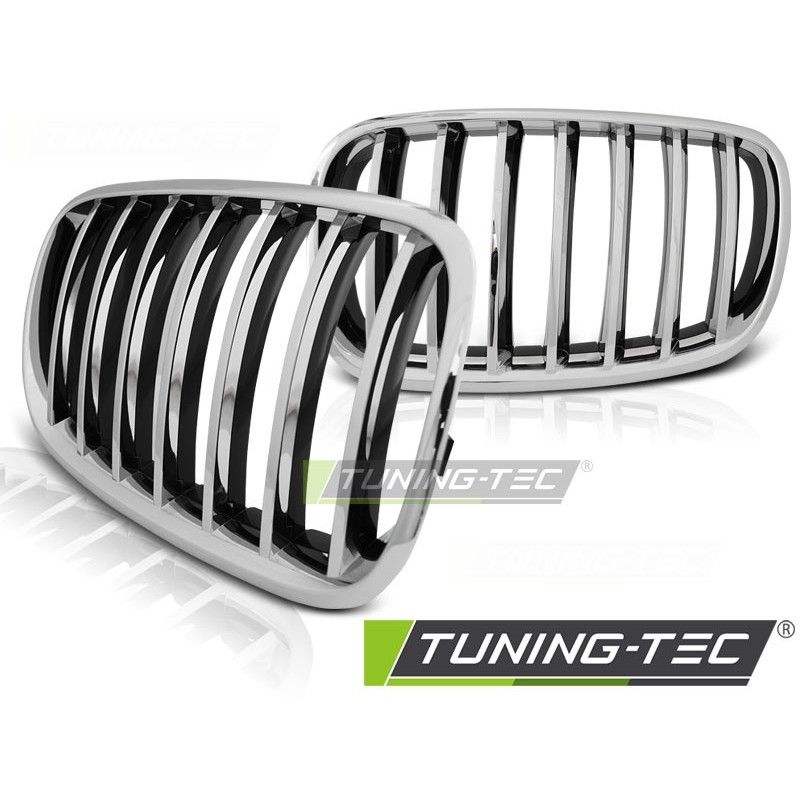 GRILLE CHROME fits BMW X5 E70 X6 E71 08- , X6 E71/ E72 GRILLE CHROME fits BMW X5 E70 X6 E71 08- , X6 E71/ E72