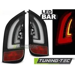 LED BAR TAIL LIGHTS BLACK fits VW UP! 3.11- / SKODA CITIGO 12.11- , Volkswagen