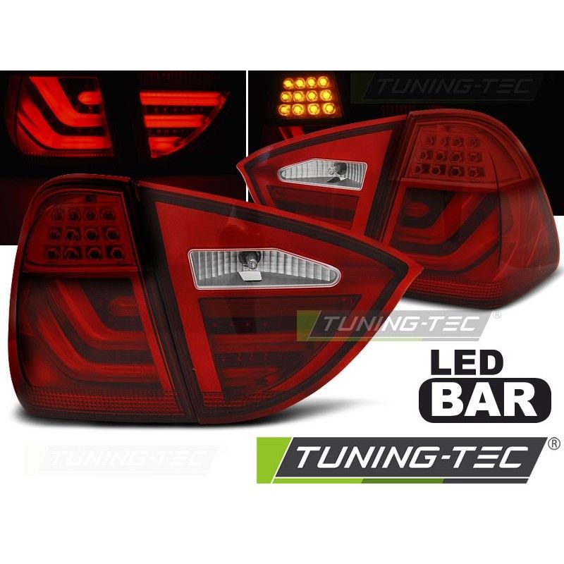 LED BAR TAIL LIGHTS RED fits BMW E91 05-08, Serie 3 E90/E91 LED BAR TAIL LIGHTS RED fits BMW E91 05-08, Serie 3 E90/E91