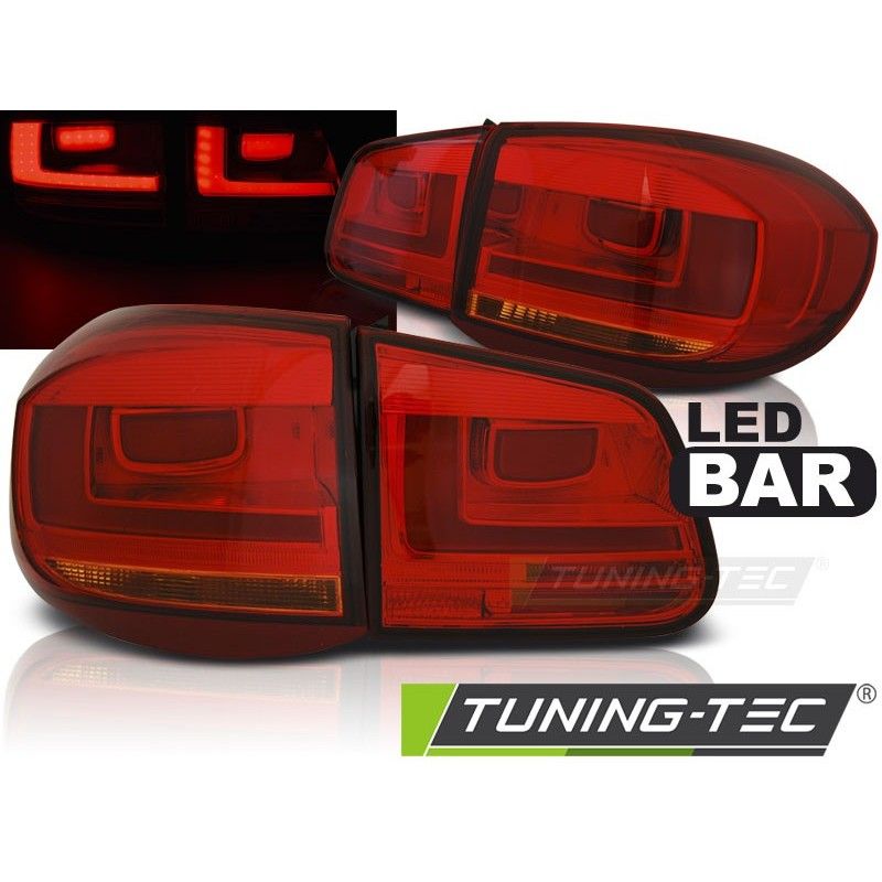 LED BAR TAIL LIGHTS RED fits VW TIGUAN 07-07.11 RED LED BAR, Tiguan LED BAR TAIL LIGHTS RED fits VW TIGUAN 07-07.11 RED LED BAR, Tiguan
