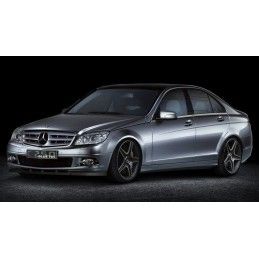 Maxton LAME DU PARE-CHOCS AVANT MERCEDES CLASSE C W204 AVANT FACELIFT Gloss Black, ME-C-204-FD1G Tuning.fr