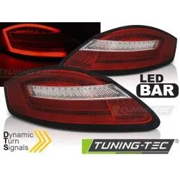 LED TAIL LIGHTS RED WHITE SEQ fits PORSCHE BOXSTER 987 / CAYMAN 05-08, Boxster