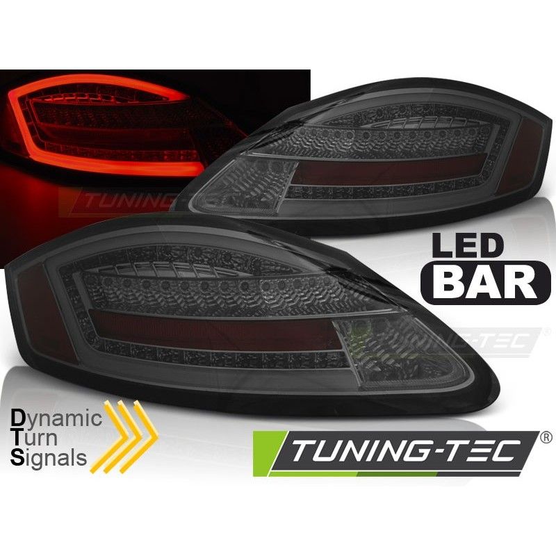 LED TAIL LIGHTS SMOKE SEQ fits PORSCHE BOXSTER 987 / CAYMAN 05-08, Boxster LED TAIL LIGHTS SMOKE SEQ fits PORSCHE BOXSTER 987 / CAYMAN 05-08, Boxster