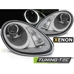 XENON HEADLIGHTS SILVER fits PORSCHE BOXSTER / CAYMAN 987 05-08 , Boxster