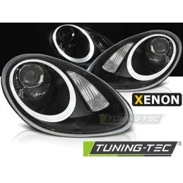 XENON HEADLIGHTS BLACK fits PORSCHE BOXSTER / CAYMAN 987 05-08, Boxster