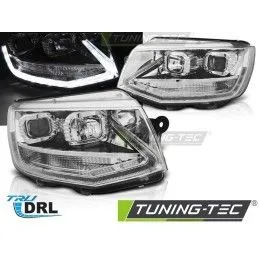 HEADLIGHTS TRUE DRL CHROME fits VW T6 15-19, T6