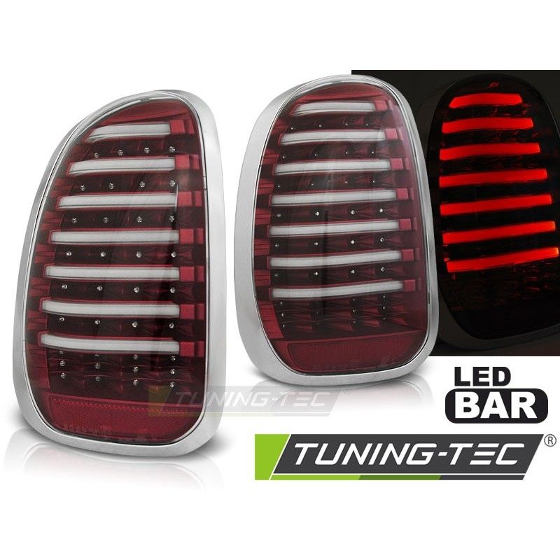 MINI R60 COUNTRYMAN 10-14 RED WHITE LED BAR, Countryman R60 MINI R60 COUNTRYMAN 10-14 RED WHITE LED BAR, Countryman R60