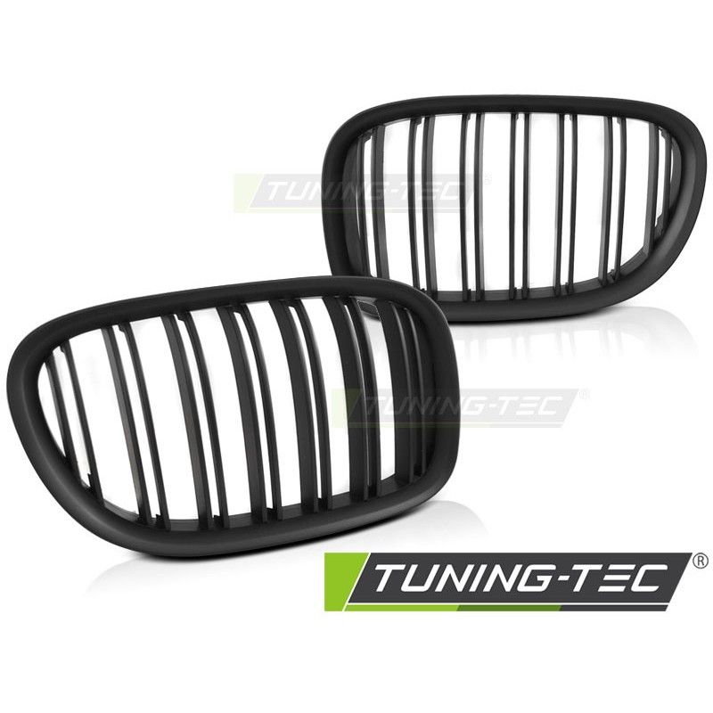 GRILLE BLACK MATT DOUBLE BAR fits BMW F01 09-15, Bmw