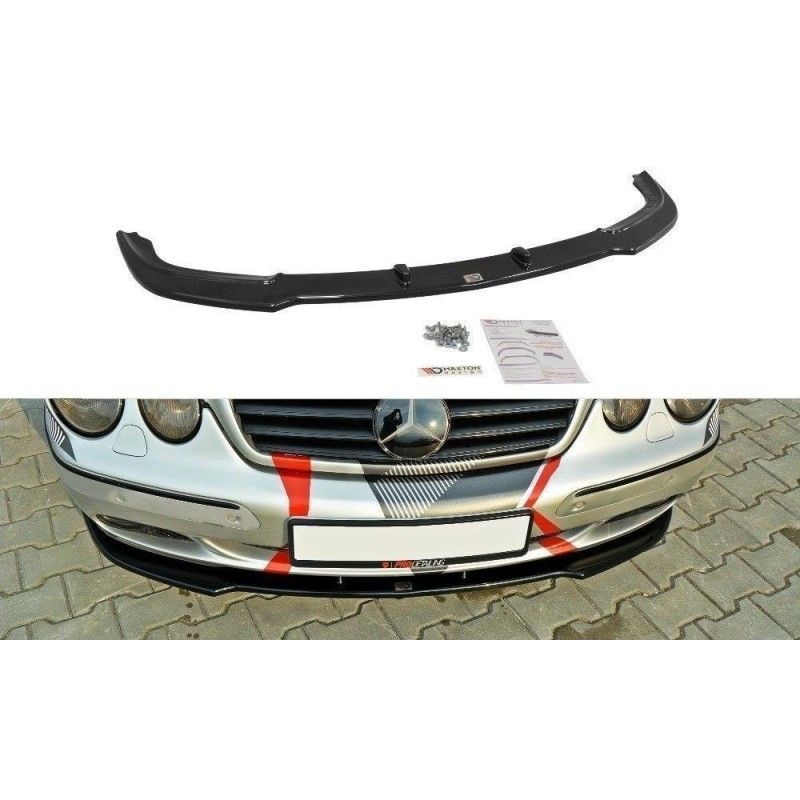 LAME AVANT MAXTON MERCEDES CL-CLASS C215 Noir Brillant