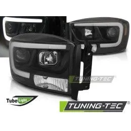 DODGE RAM 06-08 TUBE LIGHT BLACK, Dodge