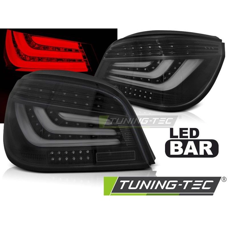 LED BAR TAIL LIGHTS BLACK fits BMW E60 LCI 03.07-12.09, Serie 5 E60/61 LED BAR TAIL LIGHTS BLACK fits BMW E60 LCI 03.07-12.09, Serie 5 E60/61