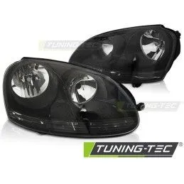 HEADLIGHTS BLACK fits VW GOLF 5 10.03-09, Volkswagen
