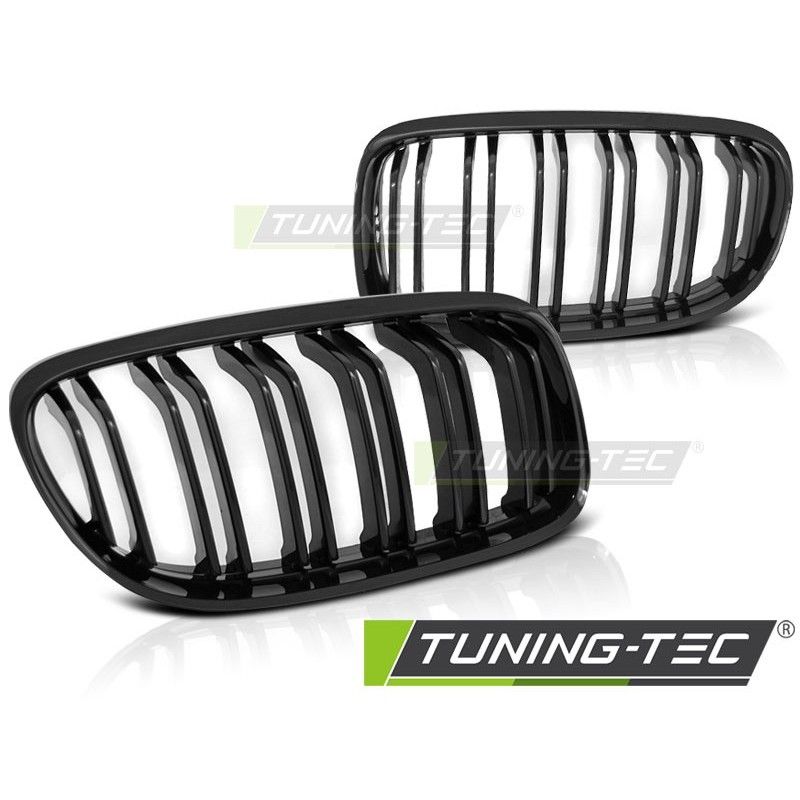 GRILLE GLOSSY BLACK DOUBLE BAR SPORT LOOK fits BMW E90 / E91 LCI 09-, Serie 3 E90/ E91 GRILLE GLOSSY BLACK DOUBLE BAR SPORT LOOK fits BMW E90 / E91 LCI 09-, Serie 3 E90/ E91