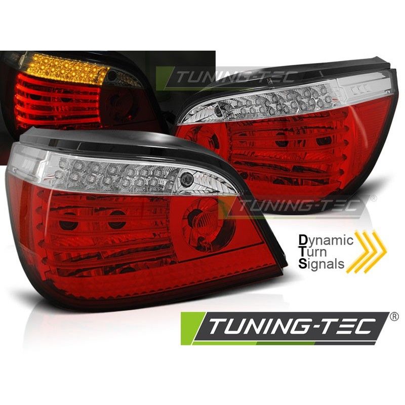 LED TAIL LIGHTS RED WHITE SEQ fits BMW E60 LCI 03.07-12.09 , Bmw LED TAIL LIGHTS RED WHITE SEQ fits BMW E60 LCI 03.07-12.09 , Bmw