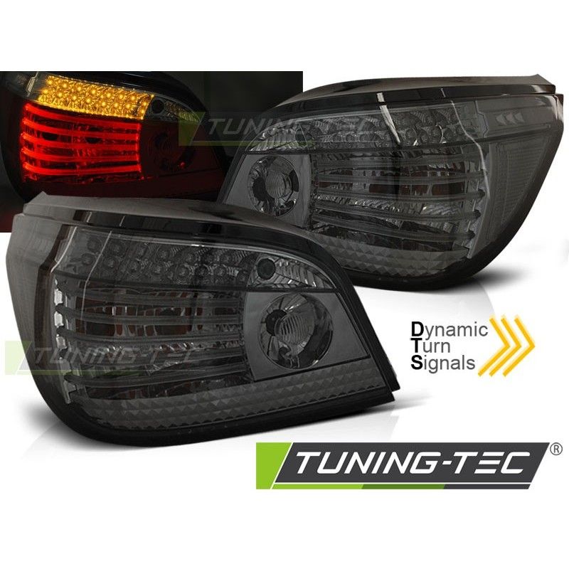 LED TAIL LIGHTS SMOKE SEQ fits BMW E60 LCI 03.07-12.09, Bmw
