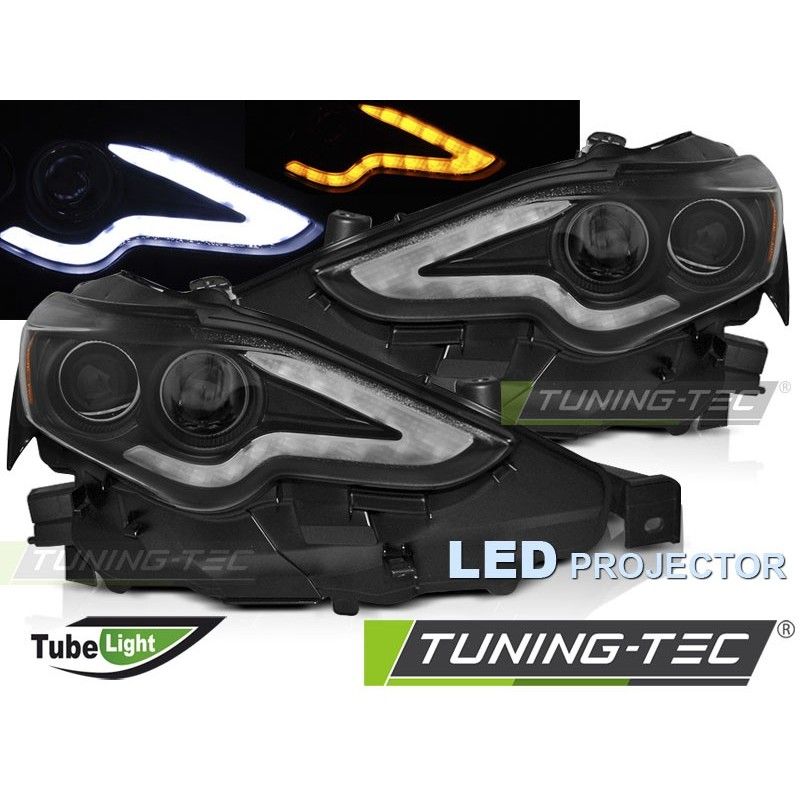 LEXUS IS 13-16 LED PROJECTOR TUBE BLACK, Lexus