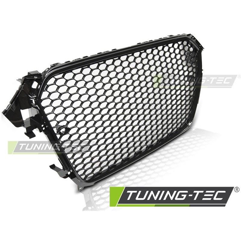 GRILLE SPORT GLOSSY FRAME BLACK PDC fits AUDI A4 B8 11.11-15, Audi