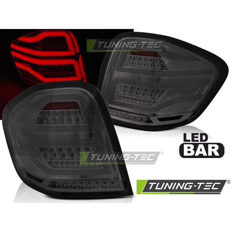 LED BAR TAIL LIGHTS SMOKE fits MERCEDES M-KLASA W164 09-11, Mercedes LED BAR TAIL LIGHTS SMOKE fits MERCEDES M-KLASA W164 09-11, Mercedes