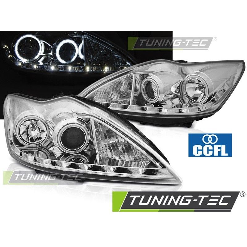 FORD FOCUS II 02.08-10 ANGEL EYES CCFL CHROME , Ford FORD FOCUS II 02.08-10 ANGEL EYES CCFL CHROME , Ford