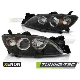 MAZDA 3 03-09 4D BLACK XENON, Mazda