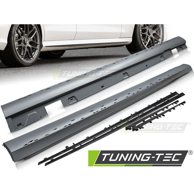 SIDE SKIRTS SPORT GLOSSY BLACK fits MERCEDES W213 16-23, W213 SIDE SKIRTS SPORT GLOSSY BLACK fits MERCEDES W213 16-23, W213