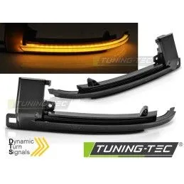 SIDE DIRECTION IN THE MIRROR SMOKE LED SEQ fits AUDI A3 08-10/ A4 07-10/ A5 07-10/ A6 08-10/ Q3 11-17, Audi
