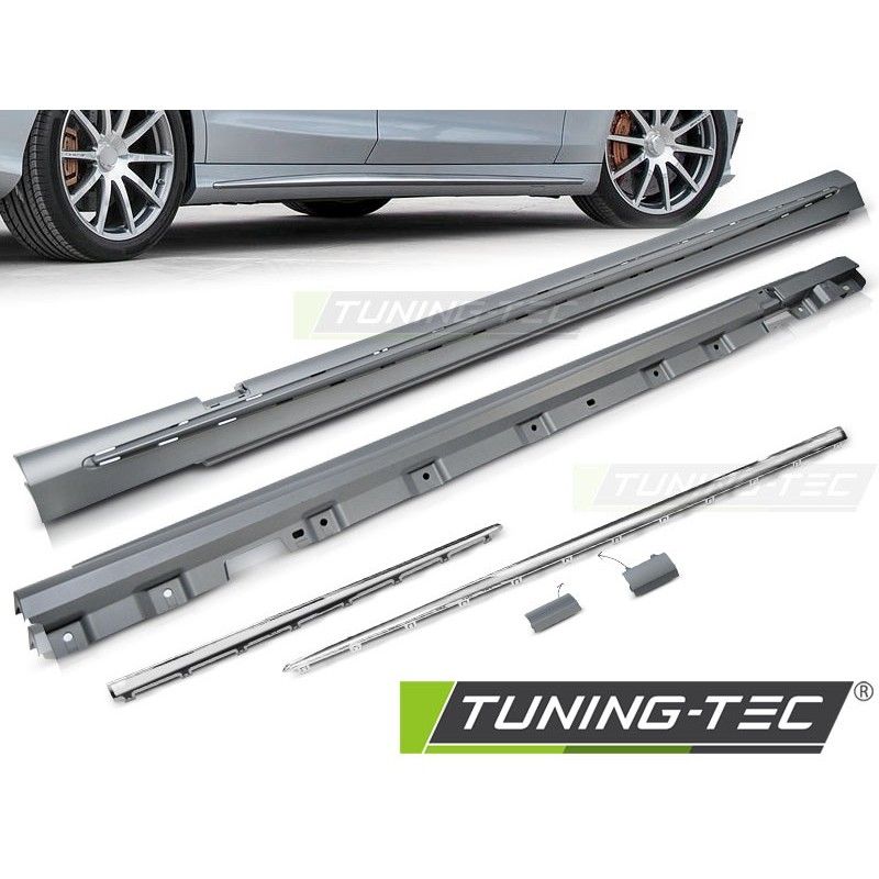 SIDE SKIRTS SPORT CHROME fits MERCEDES S-KLASA W222 13-18 LONG VERSION, Mercedes SIDE SKIRTS SPORT CHROME fits MERCEDES S-KLASA W222 13-18 LONG VERSION, Mercedes