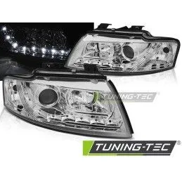 HEADLIGHTS DAYLIGHT CHROME fits AUDI A4 B6 CABRIO 02-06, Audi