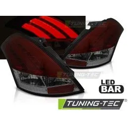 SUZUKI SWIFT V 10-17 RED SMOKE LED BAR, Suzuki