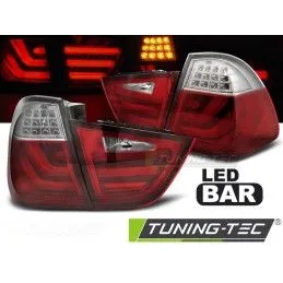 LED BAR TAIL LIGHTS RED WHIE fits BMW E91 09-11, Bmw