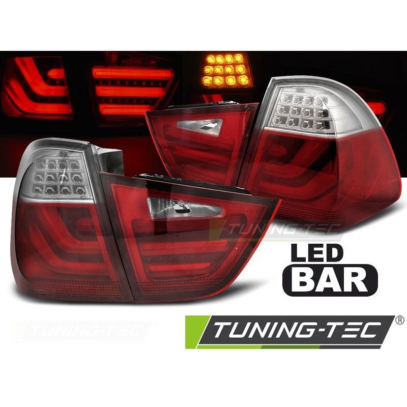 LED BAR TAIL LIGHTS RED WHIE fits BMW E91 09-11, Bmw