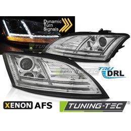 XENON HEADLIGHTS LED DRL CHROME SEQ fits AUDI TT 10-14 8Jwith AFS, Audi