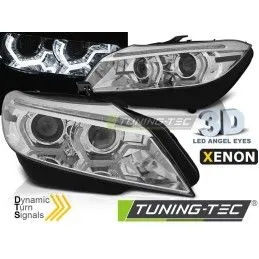 XENON HEADLIGHTS LED DRL CHROME SEQ fits BMW Z4 E89 09-13 , Bmw