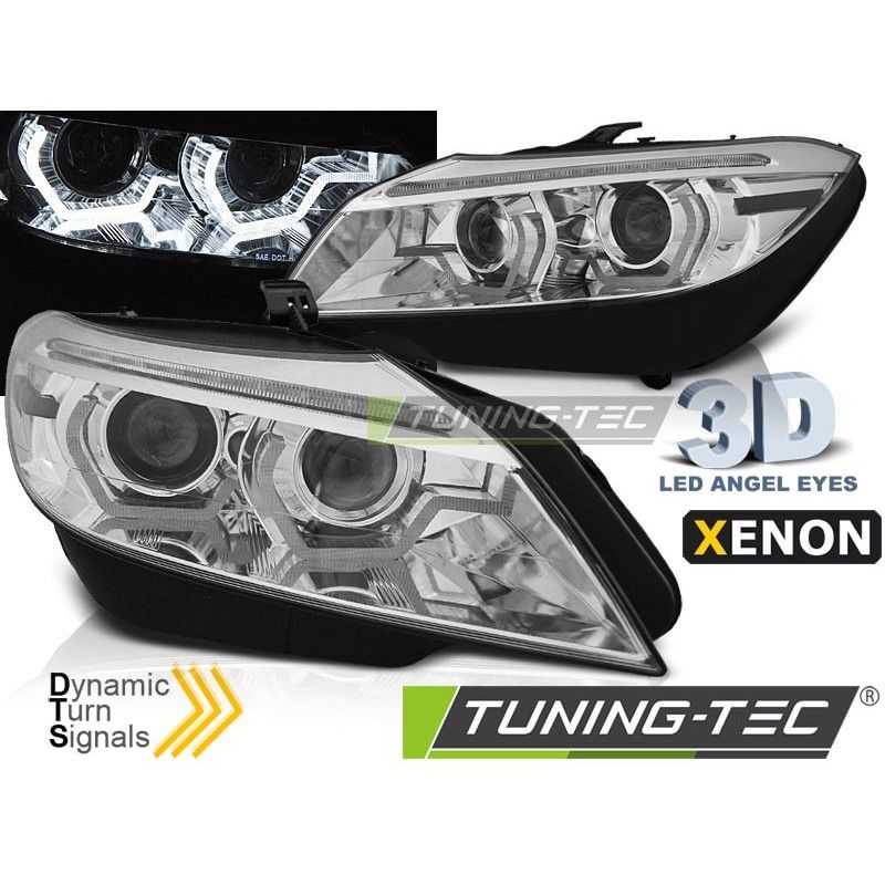XENON HEADLIGHTS LED DRL CHROME AFS SEQ fits BMW Z4 E89 09-13, Bmw XENON HEADLIGHTS LED DRL CHROME AFS SEQ fits BMW Z4 E89 09-13, Bmw