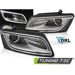 HEADLIGHTS TRUE DRL CHROME fits AUDI Q5 08.12-17, Audi