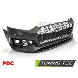 FRONT BUMPER SPORT BLACK PDC fits AUDI A5 16-19, Audi