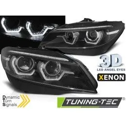 XENON HEADLIGHTS LED DRL BLACK AFS SEQ fits BMW Z4 E89 09-13, Bmw