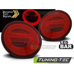 LED BAR TAIL LIGHTS RED WHIE SEQ fits VW NEW BEETLE 10.98-05, Volkswagen