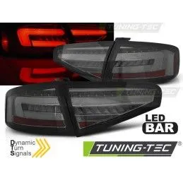LED BAR TAIL LIGHTS SMOKE SEQ fits AUDI A4 B8 12-15 SEDAN OEM BULB, Nouveaux produits tuning-tec